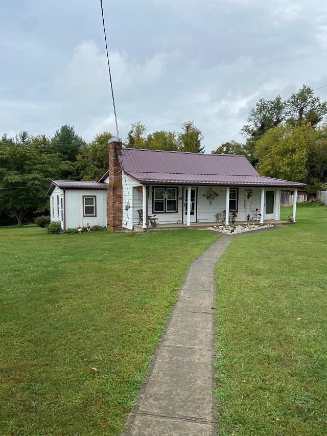 Great for starting out or rental investment! Clean, 3 bedroom, 1 bath with newer metal roof. Just outside town limits of Hillsville.